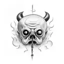 the binding of isaac  tattoo design idea