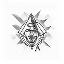 cuban bartender tattoo design idea