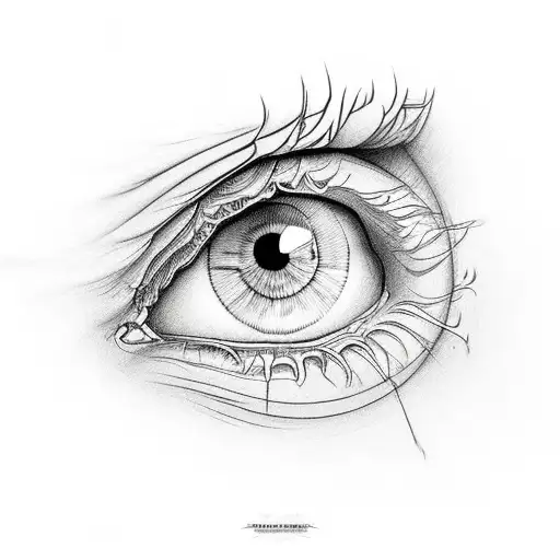 the text of an eye for an eye makes the whole world blind  tattoo design idea