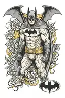 batman batman batman tattoo design idea
