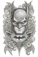 batman batman batman tattoo design idea