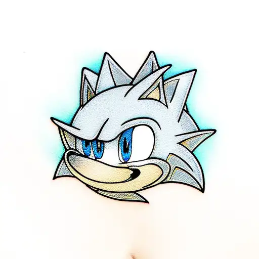 sonic the hedgehog  tattoo design idea