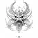 tatuaje de triton tattoo design idea