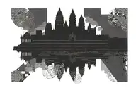 Hello, please make tattoo scheme of Cambodia Angkor wat. It should be small and kinda like ezo drawing. tattoo design idea