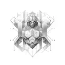 titan cronnos  tattoo design idea