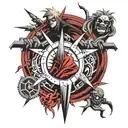 hellsing  tattoo design idea