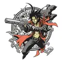 hellsing  tattoo design idea