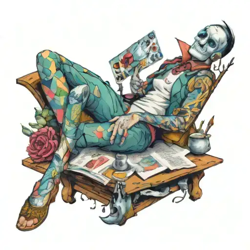 i read this script and the costume fit tattoo design idea