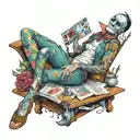 i read this script and the costume fit tattoo design idea