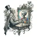 i read this script and the costume fit tattoo design idea