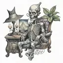 i read this script and the costume fit tattoo design idea