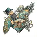 i read this script and the costume fit tattoo design idea