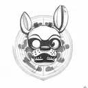 fnaf tattoo design idea