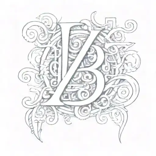 number 13 in a good Typography tattoo design idea