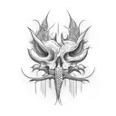 spinal cord  tattoo design idea
