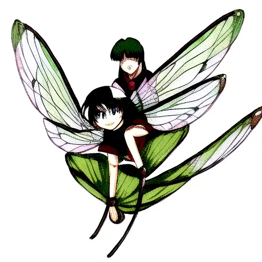 dragonfly  tattoo design idea