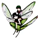 dragonfly  tattoo design idea