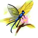dragonfly  tattoo design idea