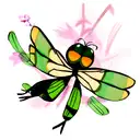 Dragonfly tattoo design idea