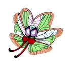 Dragonfly tattoo design idea