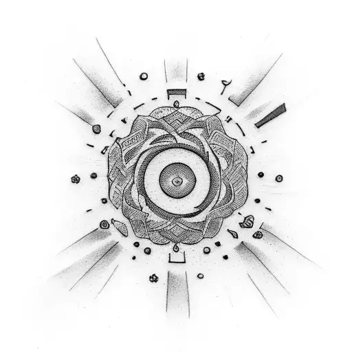 Small tattoo which shows focus, positivity and hardwork symbol  tattoo design idea