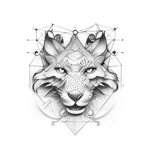 Hardwork and focused tattoo design idea