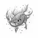 Hardwork and focused tattoo design idea