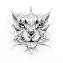 Hardwork and focused tattoo design idea