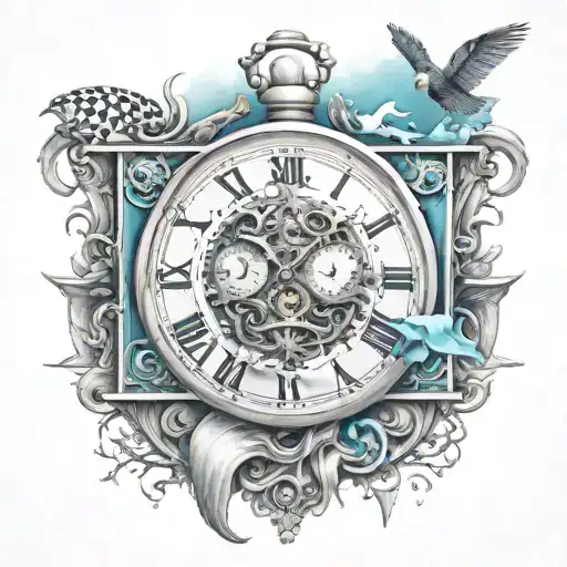 my time is worth so much divided among the worthy tattoo design idea