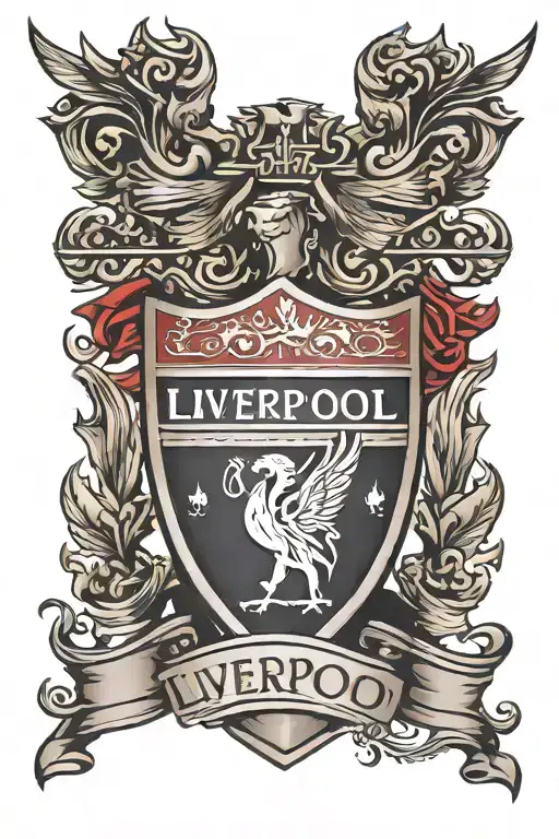 Liverpool football club tattoo design idea