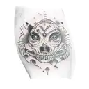 forearm tattoo in the style of oscar akermo tattoo design idea