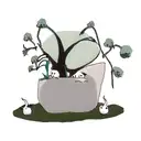 kodama tattoo design idea