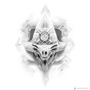 R E J C tattoo design idea