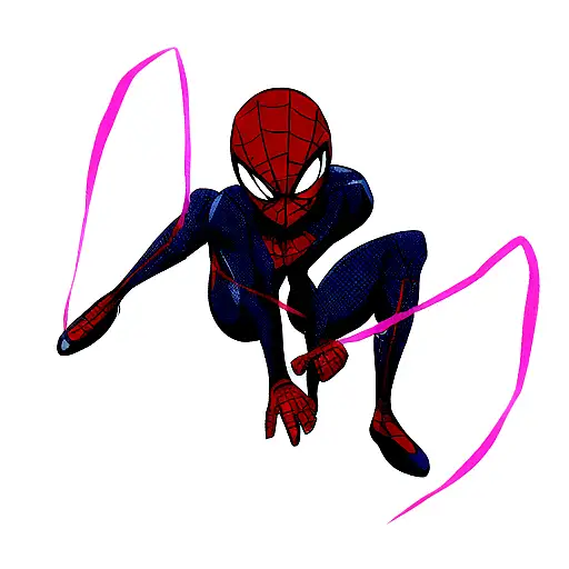 spiderman miles morales  tattoo design idea