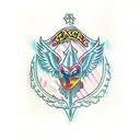 Sg Sj reversed tattoo design idea