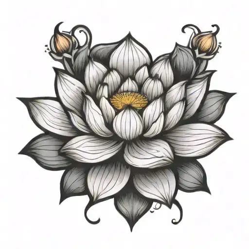 lotus flower rebel Alliance   tattoo design idea