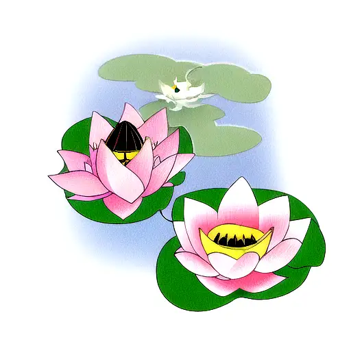Lotus Flower tattoo design idea