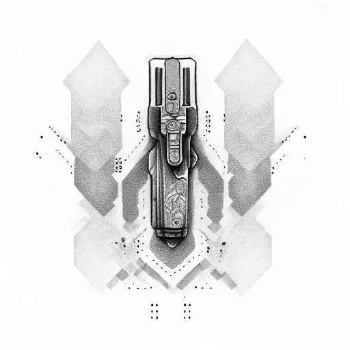 glock tattoo design idea