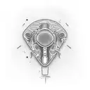 glock tattoo design idea