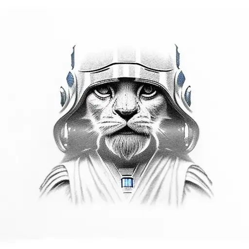 jedi ashoka tattoo design idea