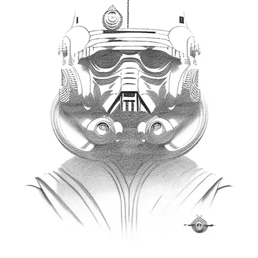 jedi ashoka tattoo design idea