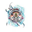 gypsy tattoo design idea