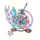 gypsy tattoo design idea