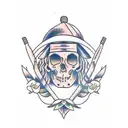 gypsy tattoo design idea