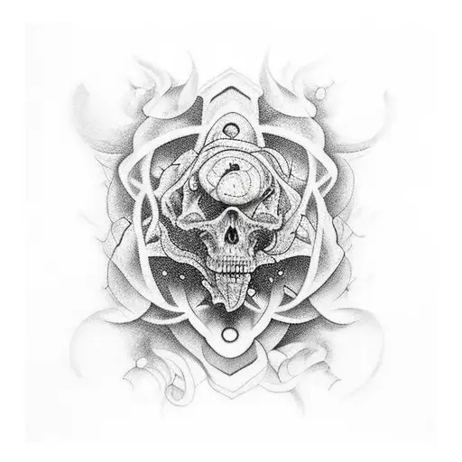 manos de la creación de adan tattoo design idea