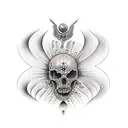 manos de la creación de adan tattoo design idea