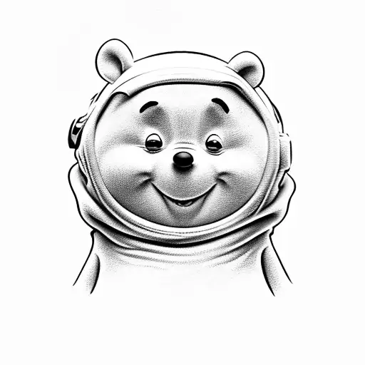 winnie the pooh tattoo design idea