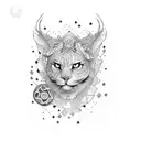 silence + wisdom  tattoo design idea