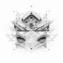 silence + wisdom  tattoo design idea