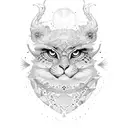 silence + wisdom  tattoo design idea